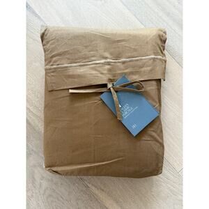 New Restoration Hardware Italian Classic Percale Queen Sheet Set Bronze